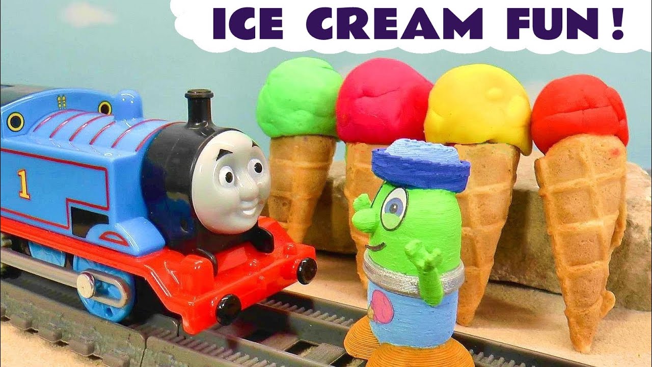 Toy Train Stories with Funlings and Ice Cream