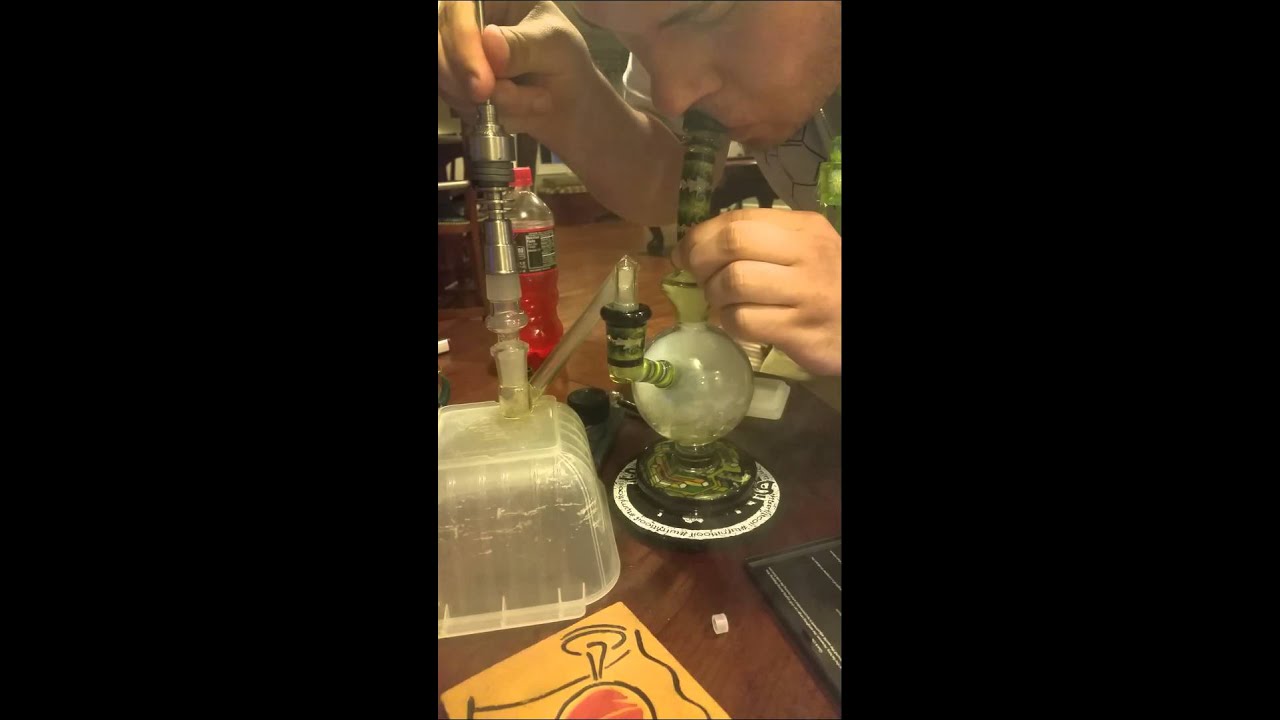 Heady Mike Fro x Madden Glass UV Ball Rig