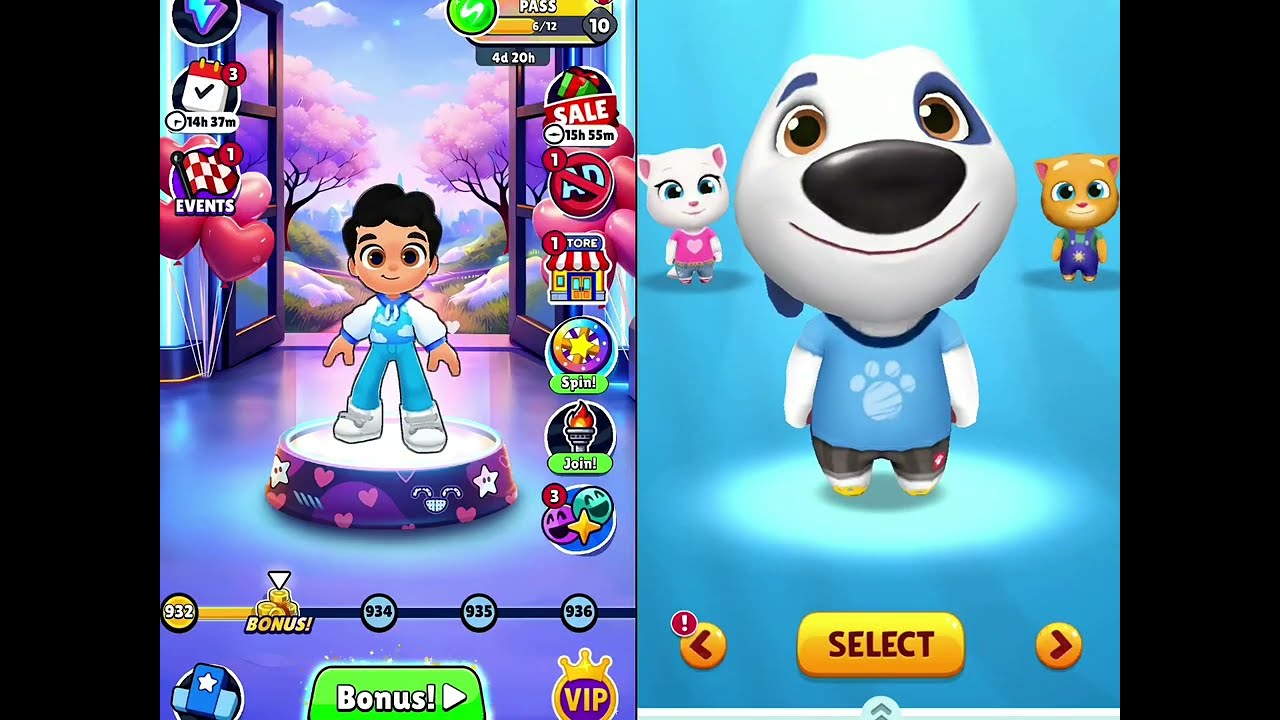  TALKING TOM GOLD RUN vs KOOPLY Run ios