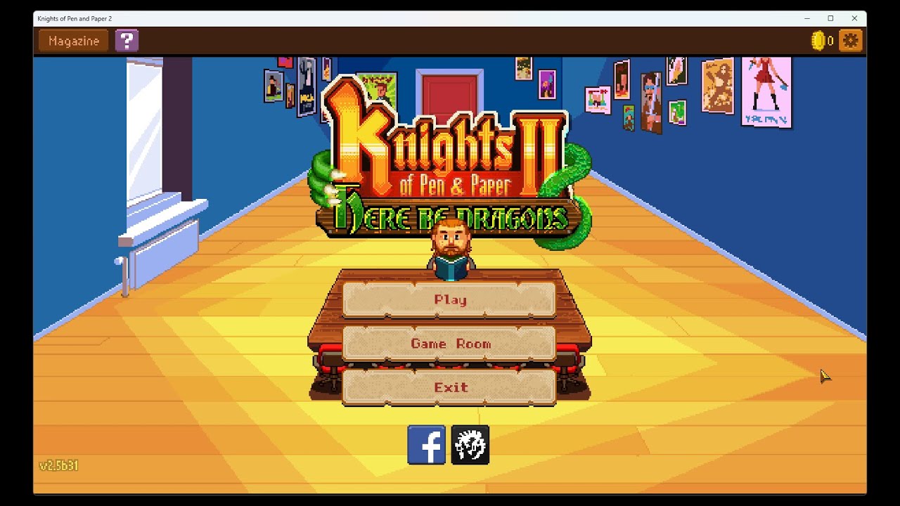 Knights of Pen and Paper2 TRPGの世界観のゲーム