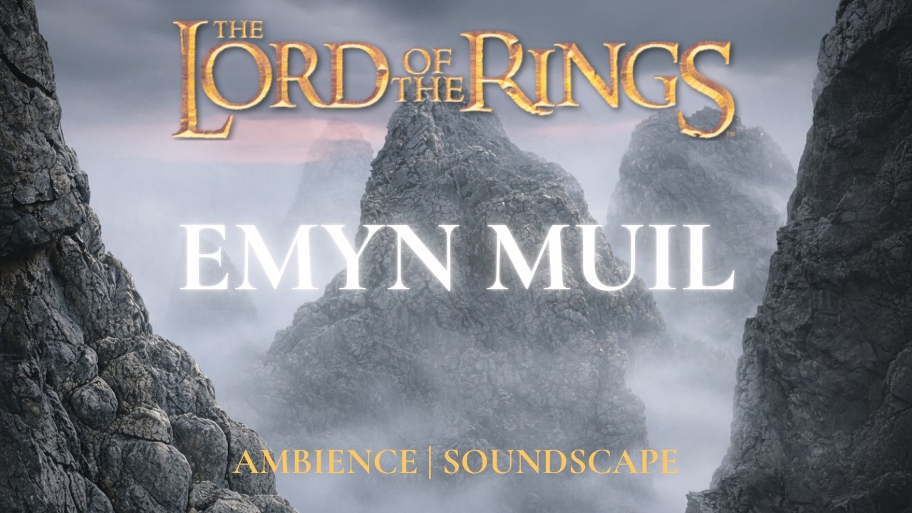 LOTR Ambience | Lost Between Stone and Silence of Emyn Muil (Lord of the Rings Inspired)