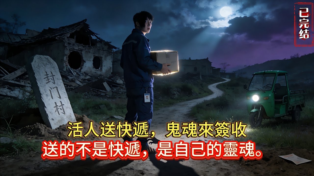 快遞員失蹤之謎：每個送往「封門村」的包裹，簽收人都是鬼？#小说推荐#灵异#完结文#鬼故事 #懸疑故事#novel #小说