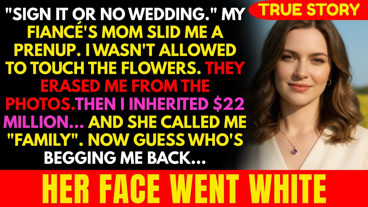 My Fiancé’s Parents Wanted a PRENUP… Until My $22M Inheritance Shocked Them