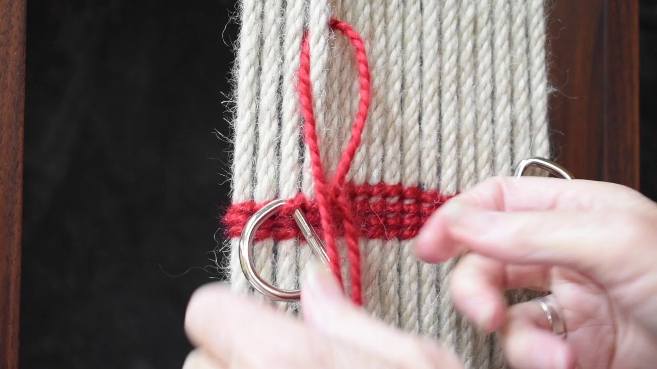 Mohair Cinch Making Part 8-Center Bar
