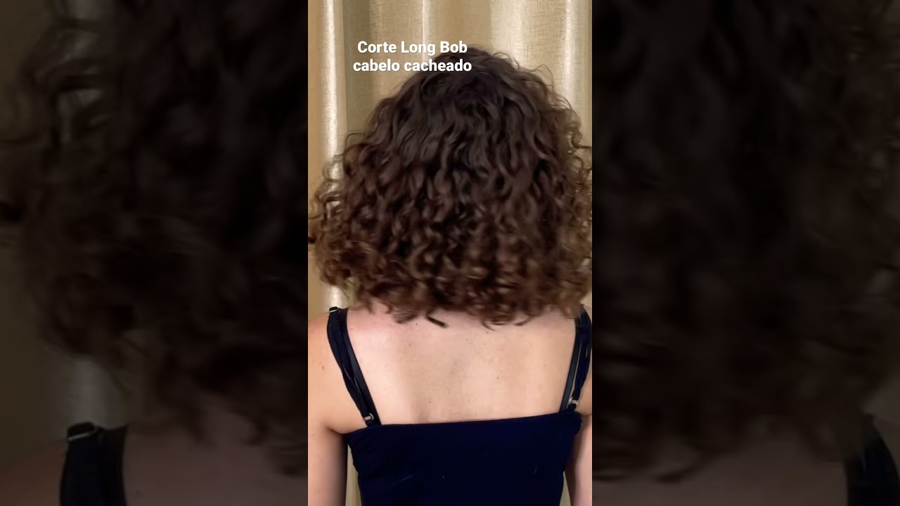 Corte Long Bob Cabelo cabelo Cacheado