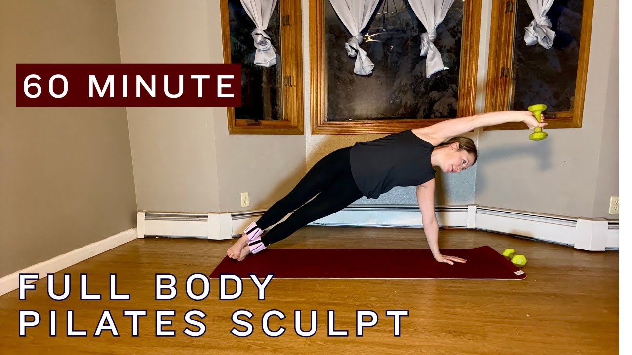 1 HR FULL BODY PILATES SCULPT WORKOUT | Pilates X Strength 60 Minutes At Home | No Repeats