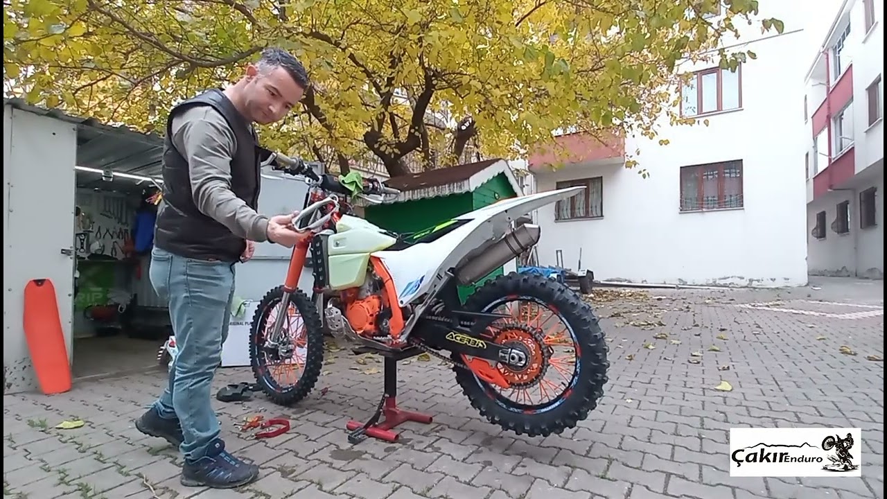 2024 ktm sixdays 2t tbi plastik kit değişim