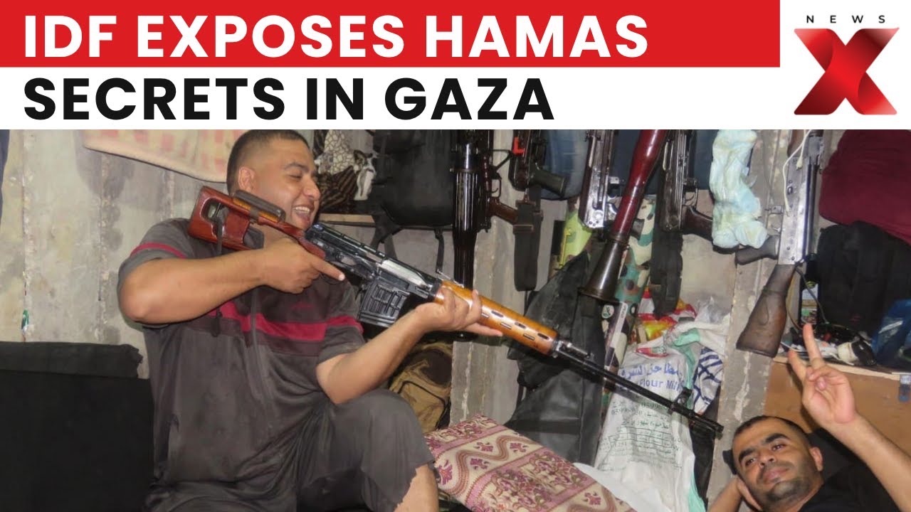 Israel vs Hamas: IDF Releases Declassified Files Exposing Hamas Terror Network | NewsX