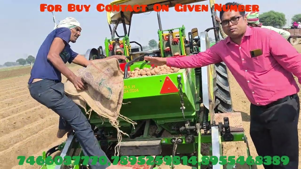 Automatic Potato Planter in India 2025 Gurmeet Potato Planter Review Introduced #farm #agriculture