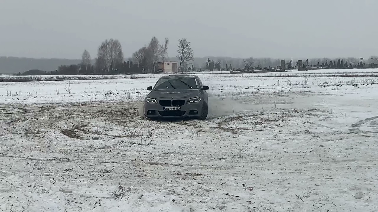 BMW 535 XI. Дрифт bmw XDrive