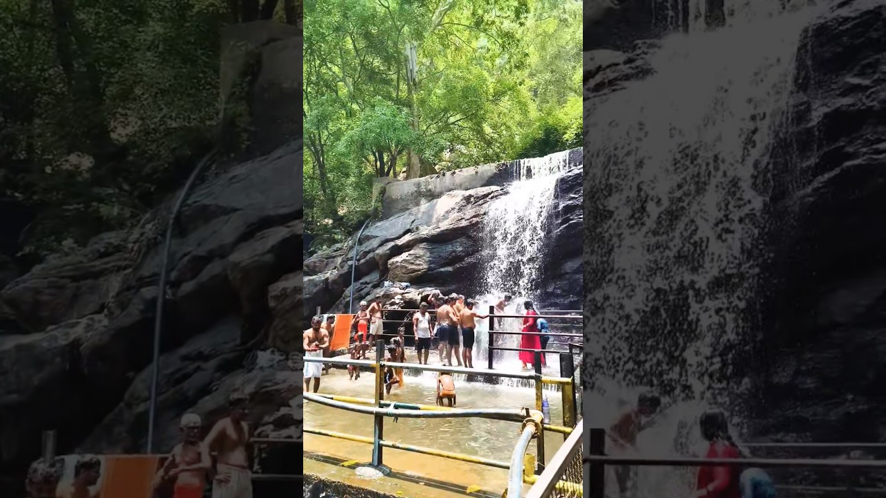 Suruli falls #waterfall #suruli #theni #tour #tamilnadu