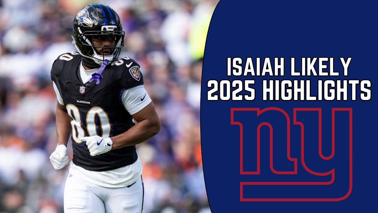 Isaiah Likely Highlights 🔥 | Welcome to the Giants