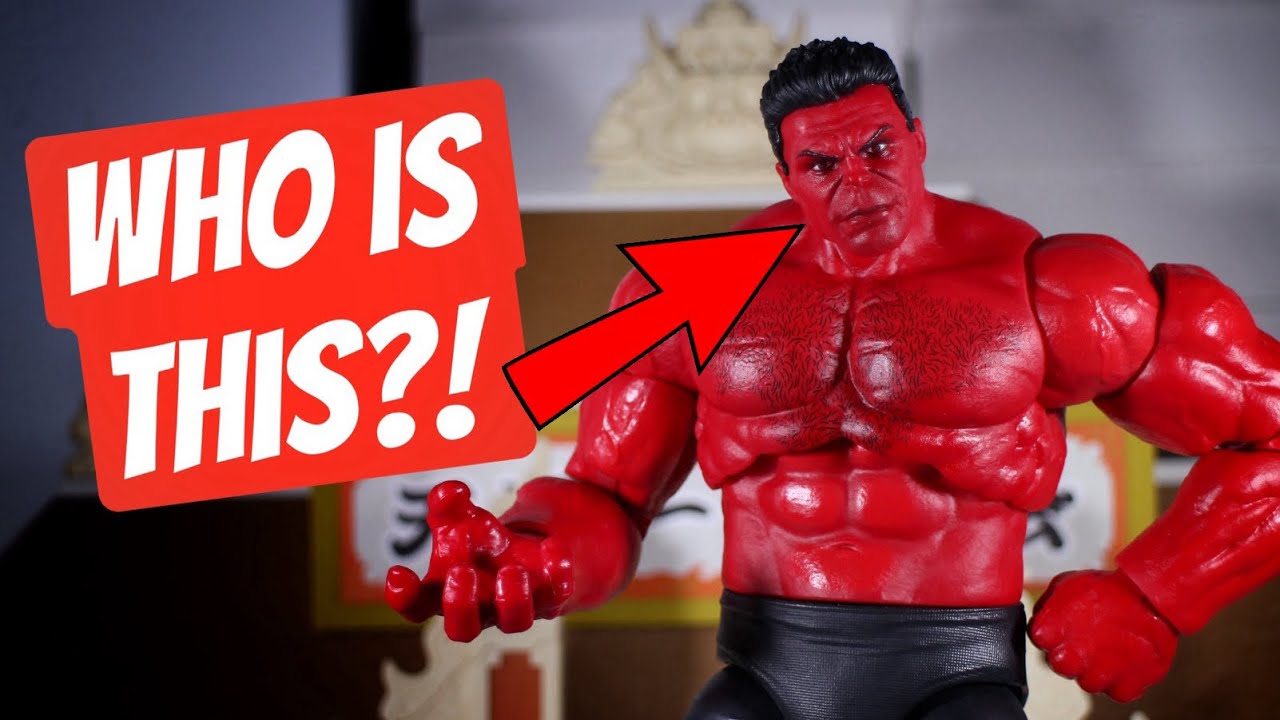 WHO IS THIS!? Marvel Legends Red Hulk (Captain America: Brave New World) #marvel #marvellegends #mcu