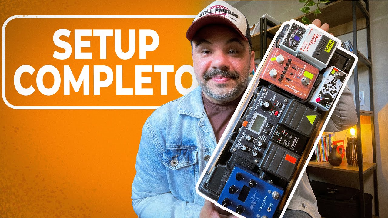 PEDALBOARD VIOLÃO + SETUP FULL