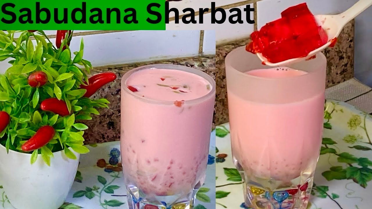 Sabudana Drink | Healthy and Refreshing 