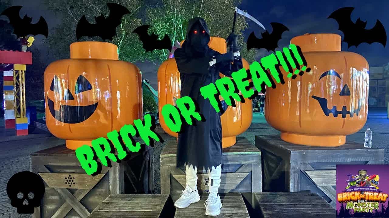 BRICK OR TREAT!!! | LEGOLAND Windsor Resort | Monster Party Halloween Event!