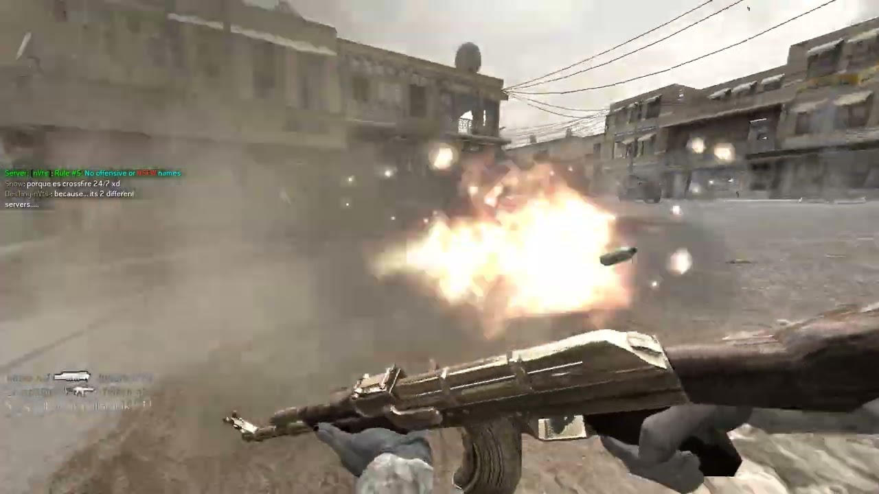 CoD 4 Team Deathmatch on Crossfire