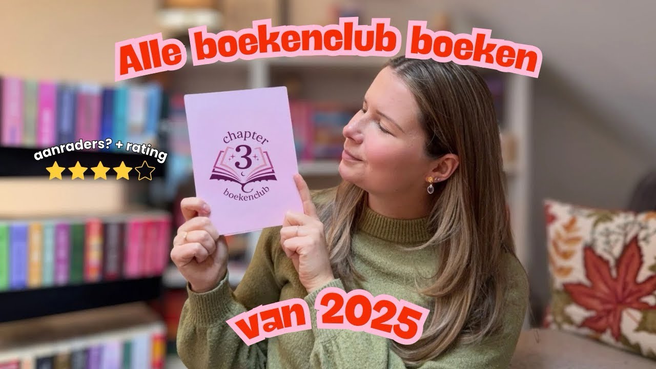 Alle boekenclub boeken van 2025📚✨| Chapter 3 Boekenclub💜