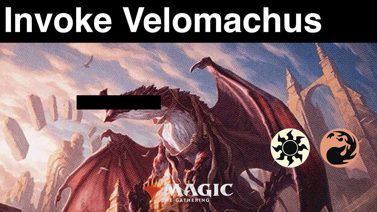 Get a 9/9 hasty Velomachus on turn 5 in Standard - MTG Arena