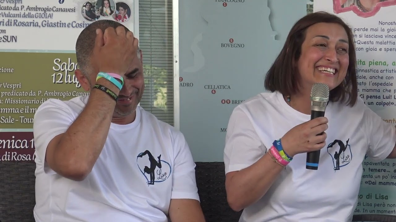 13/07/2025 -  Gesù non sbaglia un colpo! Testimonianza con i Genitori di Lisa Rossi