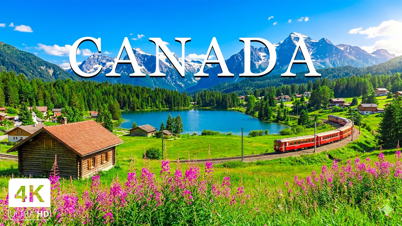 Canada 4K Travel - Explore Canada from Above!