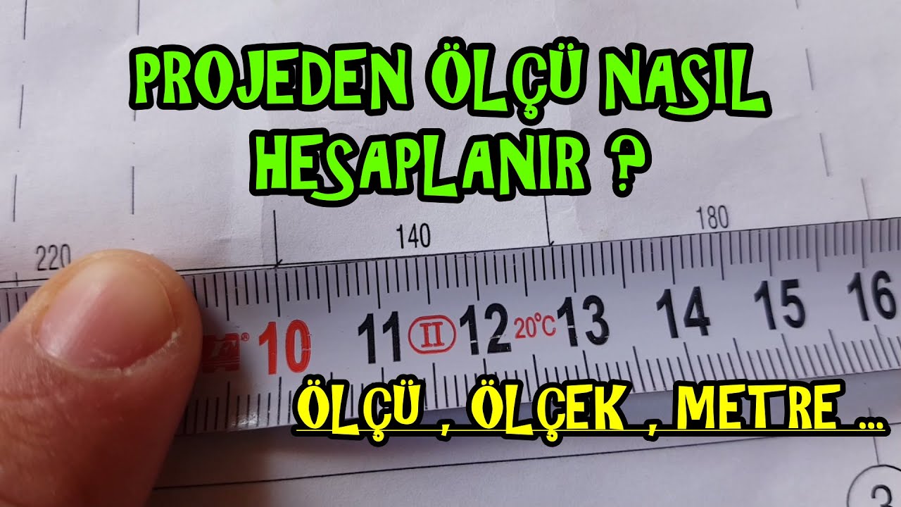 #PROJE ÜZERİNDEN #METRE İLE #ÖLÇÜ ÇIKARMA / İSTEDİĞİNİZ YERİN ÖLÇÜSÜNÜ BULABİLİRSİNİZ !