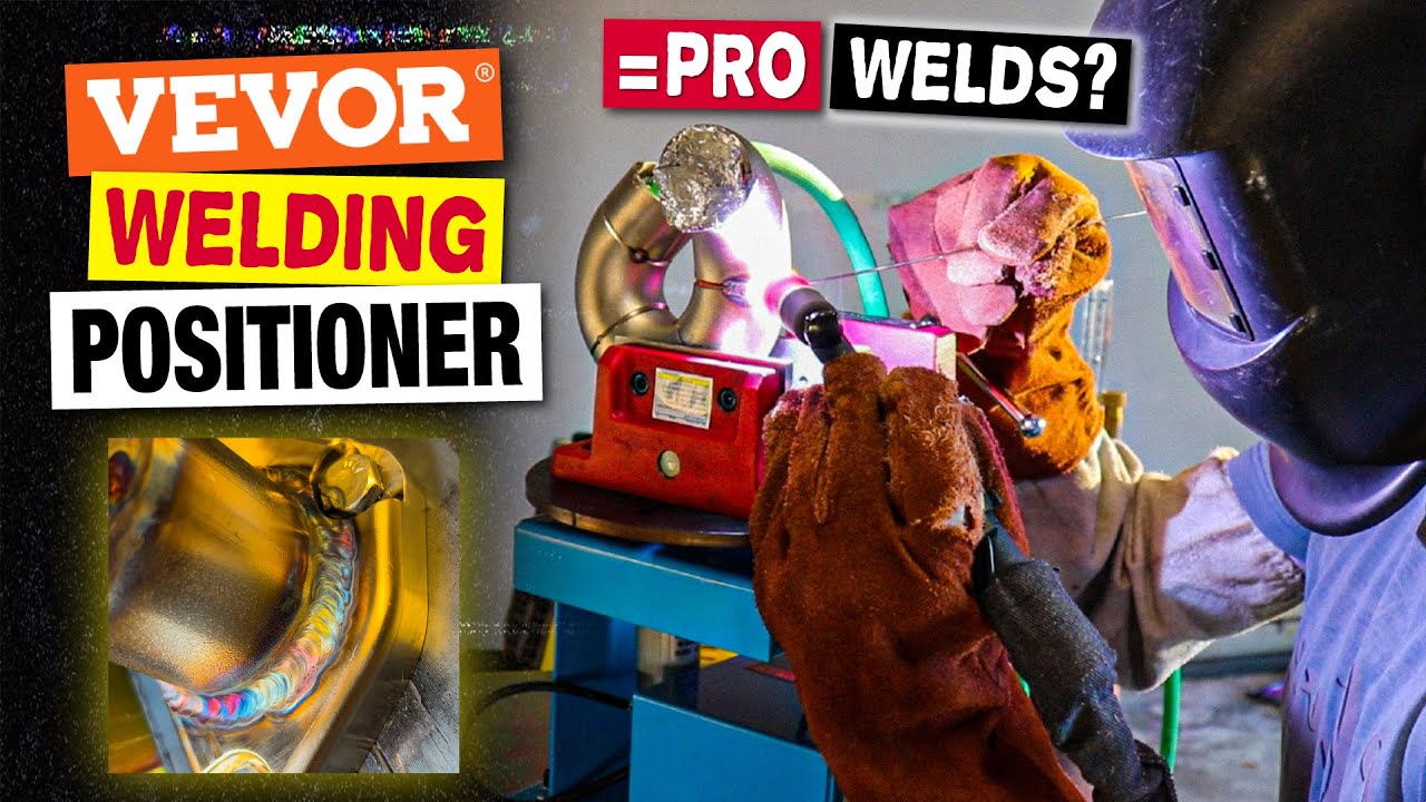 Can a Vevor Welding Positioner Make You a BETTER WELDER? Vevor Welding Turntable Unboxing and Review