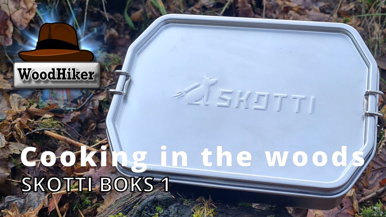 Cooking in the Woods - SKOTTI BOKS 1 - unboxing and cooking -- Kochen mit der SKOTTI BOKS 1