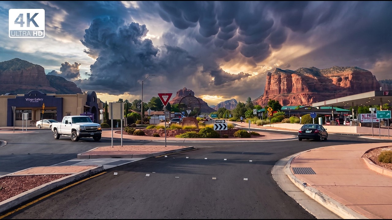Driving Phoenix to Sedona, Arizona - 4K Scenic Driving Tour