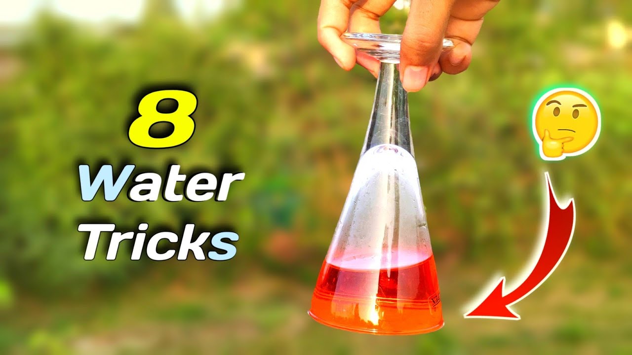 8 Crazy Science Experiments With Water || Science Tricks With Water || Creative Hacker