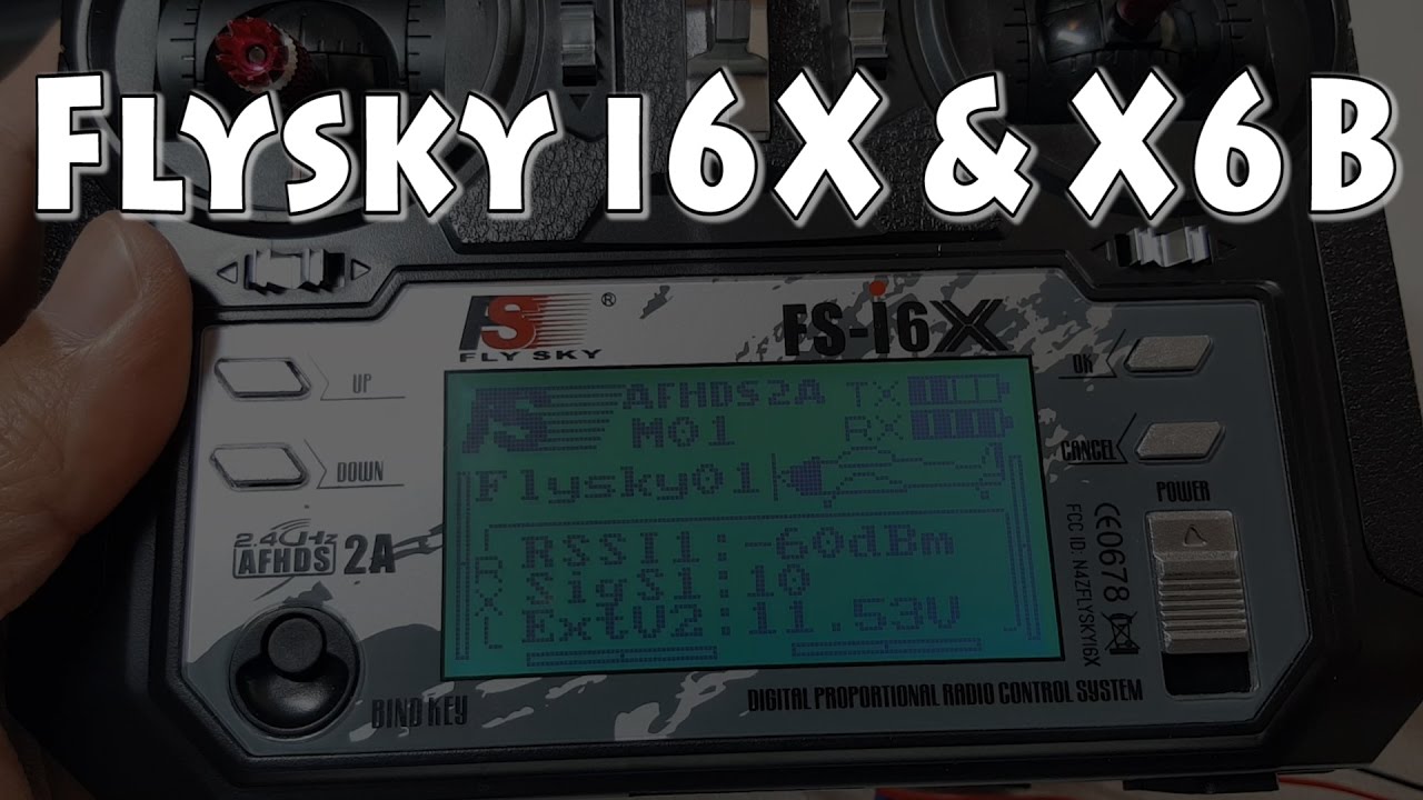 Flysky i6X & X6B Initial Review