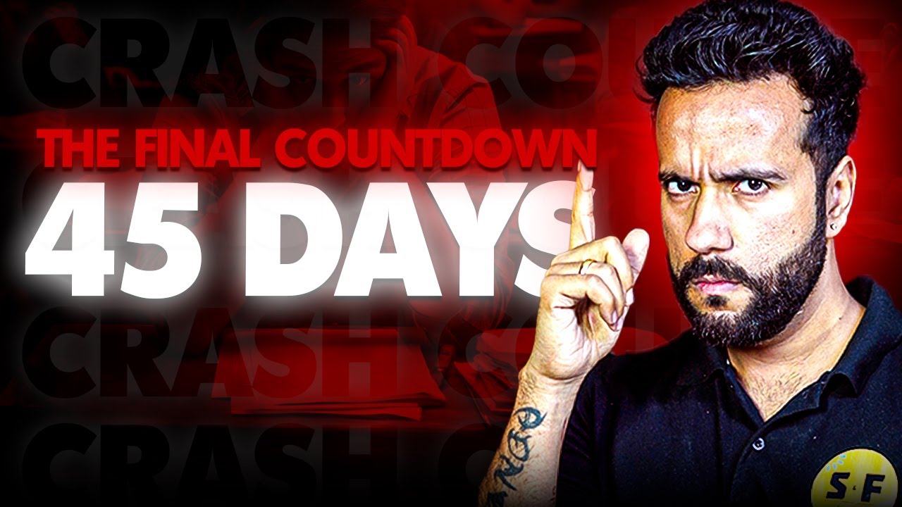 From Syllabus to Success in 45 Days 🔥🔥 | Ashu Sir's Final Strategy