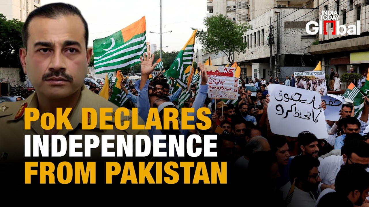 'We're Not Part Of Pakistan': Biggest PoK Uprising as Protesters Reject Islamabad's Rule