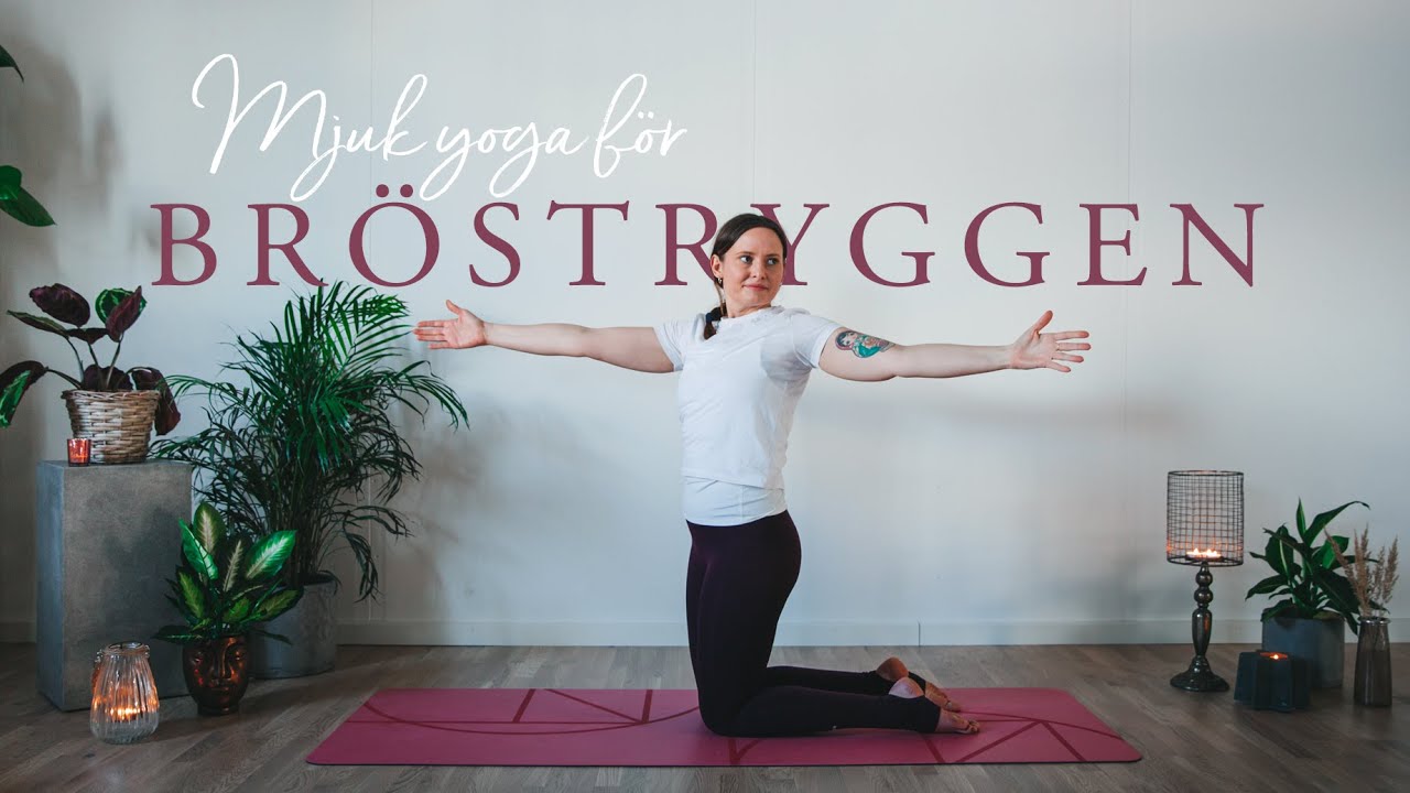 Mjuk yoga för bröstryggen | Yoga med Emelie