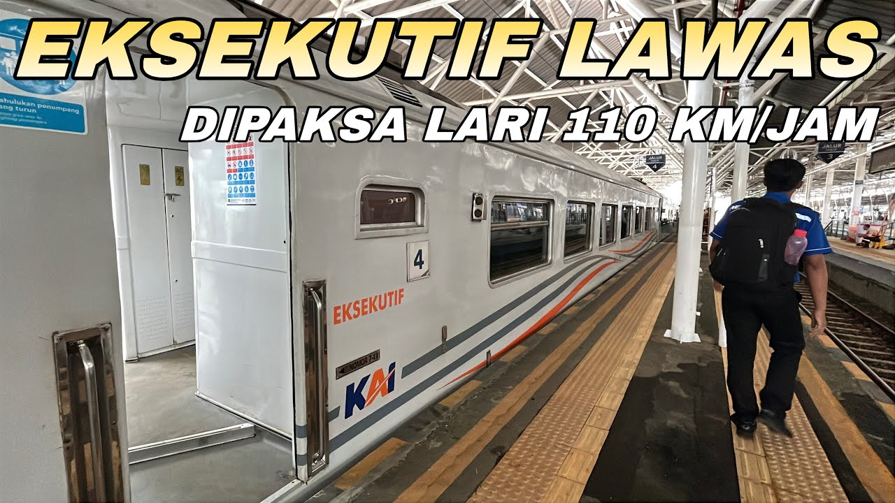 Naik KA Malioboro Ekspres Kelas Eksekutif Rangkaian Lawas Dari Purwokerto ke Yogyakarta 