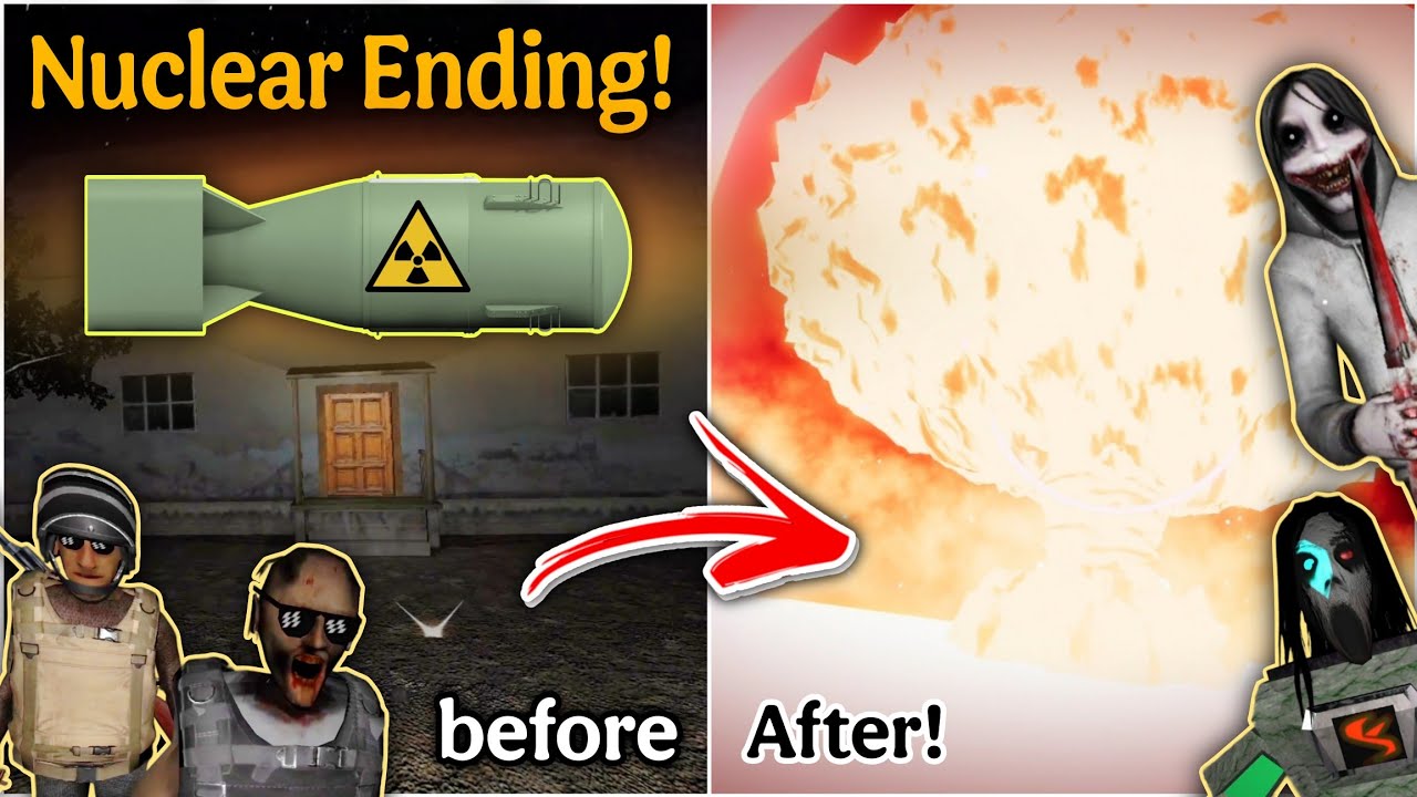 Granny Arrival - New Nuclear Ending?! | The Most Insane Escape 💀