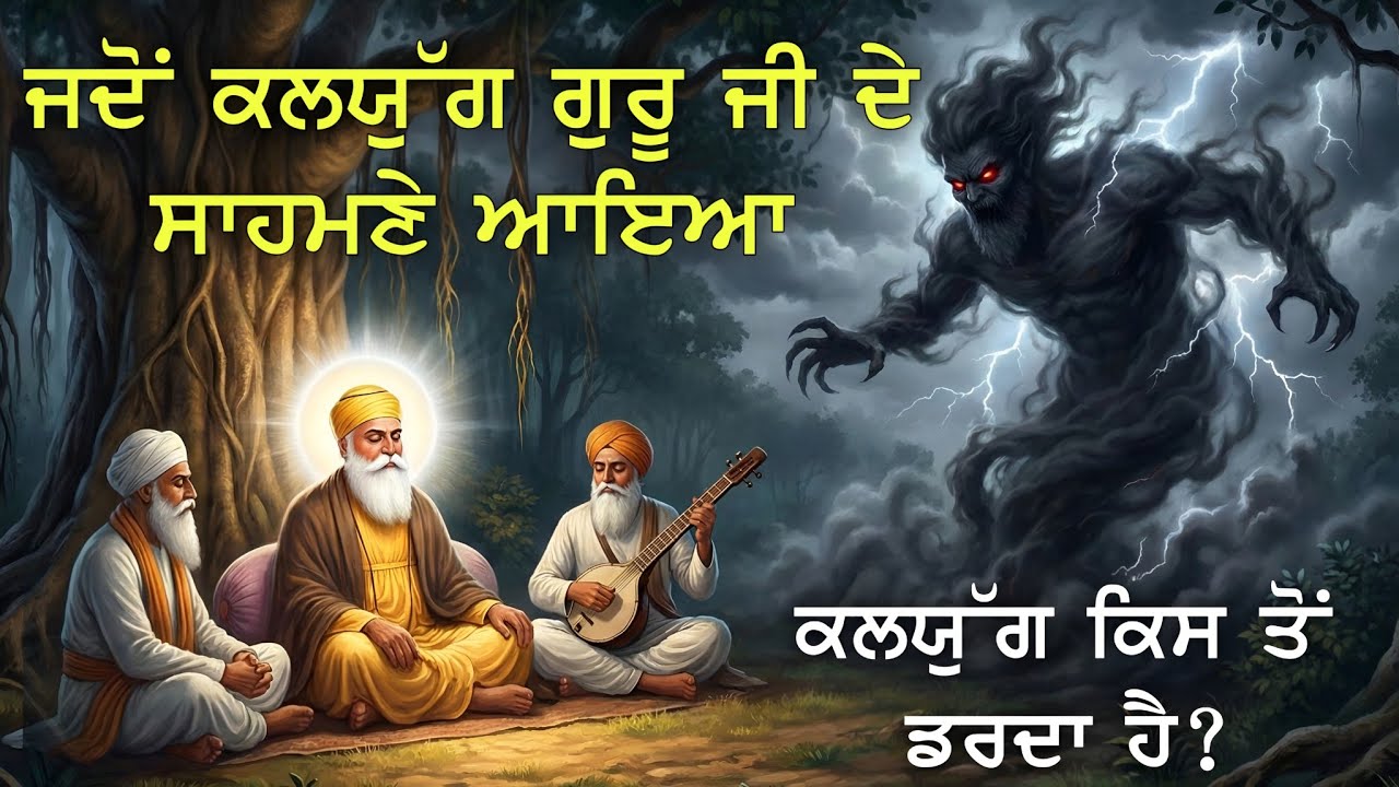 ਜਦੋਂ ਕਲਯੁੱਗ ਗੁਰੂ ਜੀ ਦੇ ਸਾਹਮਣੇ ਆਇਆ || ਕਲਯੁੱਗ ਕਿਸ ਤੋ ਡਰਦਾ ਹੈ? || ਗੁਰੂ ਜੀ ਬੰਗਾਲ ਗਏ || Guru Nanak Dev Ji