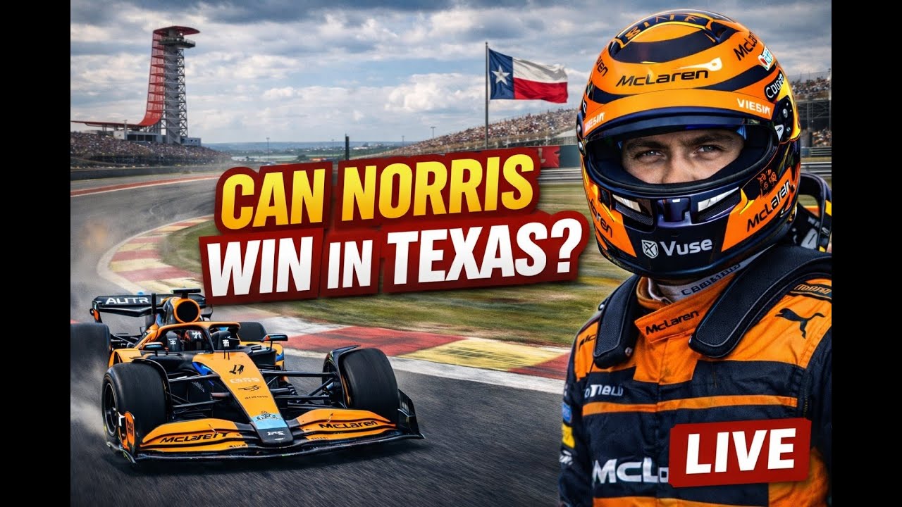 Can Lando Norris WIN at COTA in Texas?! | F1 25 Cockpit Gameplay (Austin GP)