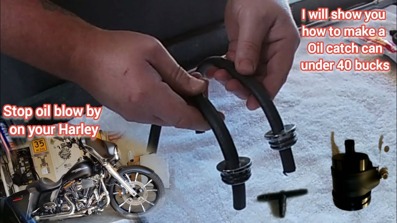 Oil catch can for your Harley Davidson