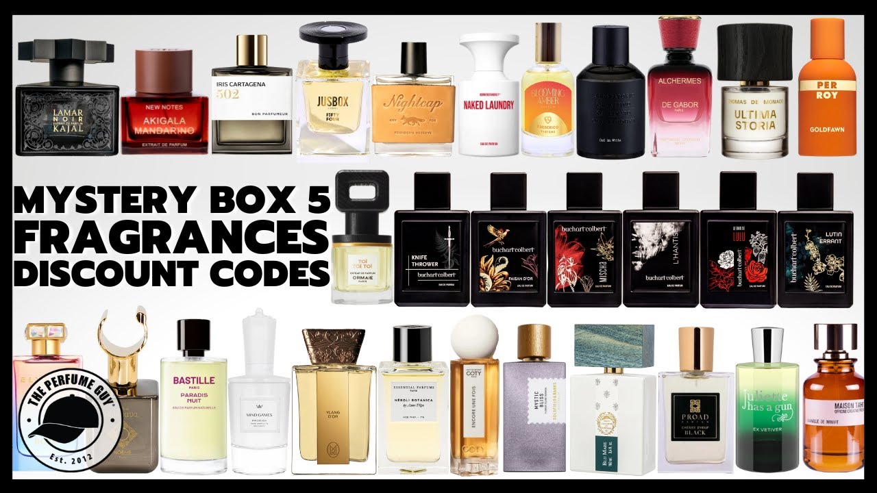 SCENTCLUB MYSTERY BOX #5 Fragrances Discount Codes + Dropping More Mystery Box 5's