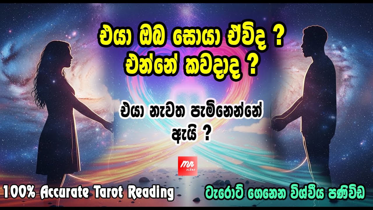 එයා ඔබ සොයා ඒවිද / එන්නේ කවදාද /🔮Will They Come Looking For You?❤️✨
