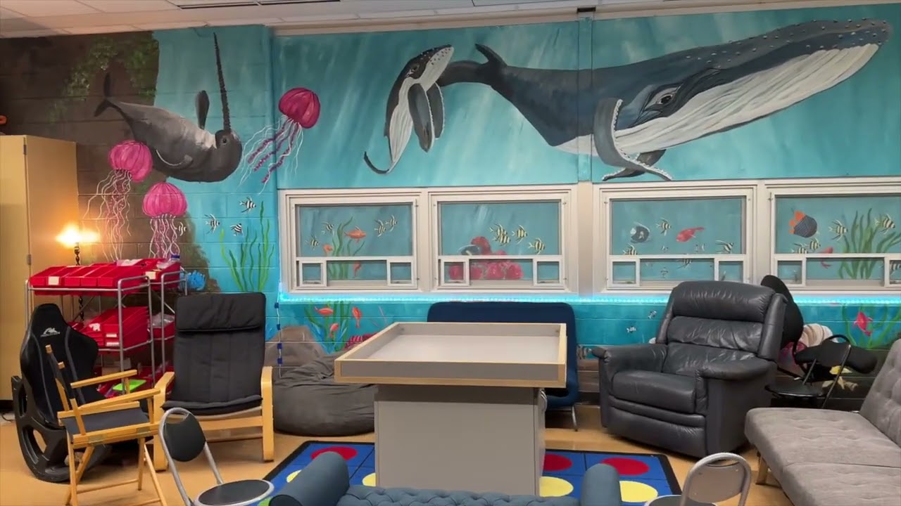 LAFCU Grant Winner Eric Bentley's new classroom