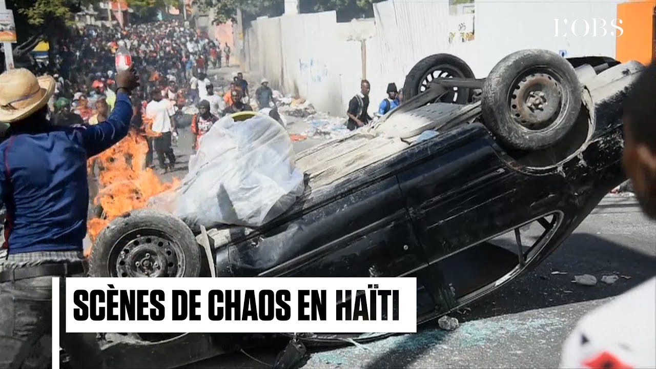 Affrontements et pillages : Haïti s'embrase contre son président