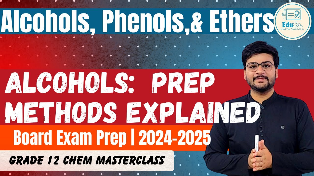 Alcohols: Preparation Methods Explained – Class 12 Chemistry CBSE/PUC Exam Prep 2025