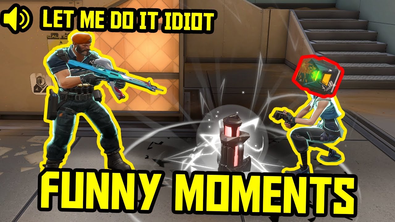 FUNNIEST MOMENTS IN VALORANT #100 🥹