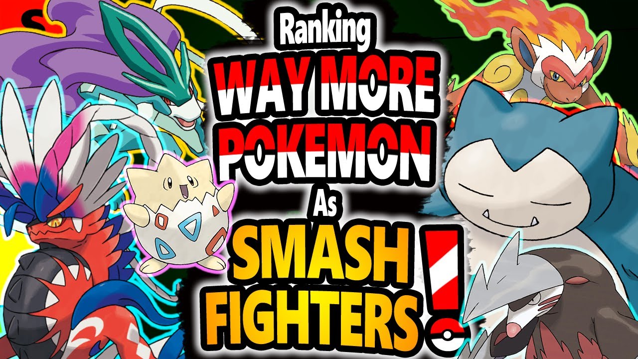 Adding WAY MORE POKEMON To Super Smash Bros!