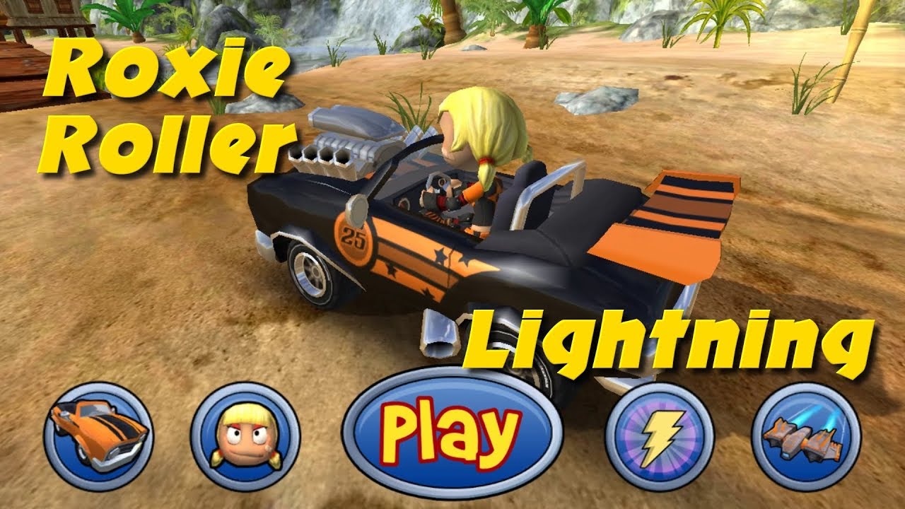 Beach Buggy Blitz - Roxie Roller racing with Lightning - Ep 53