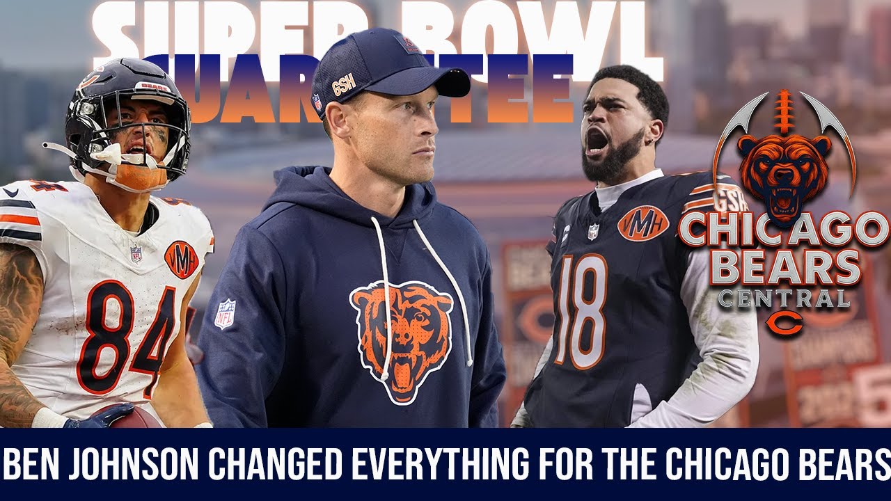 Ben Johnson Changed EVERYTHING For The Chicago Bears | Loveland’s Breakout & Caleb’s Growth