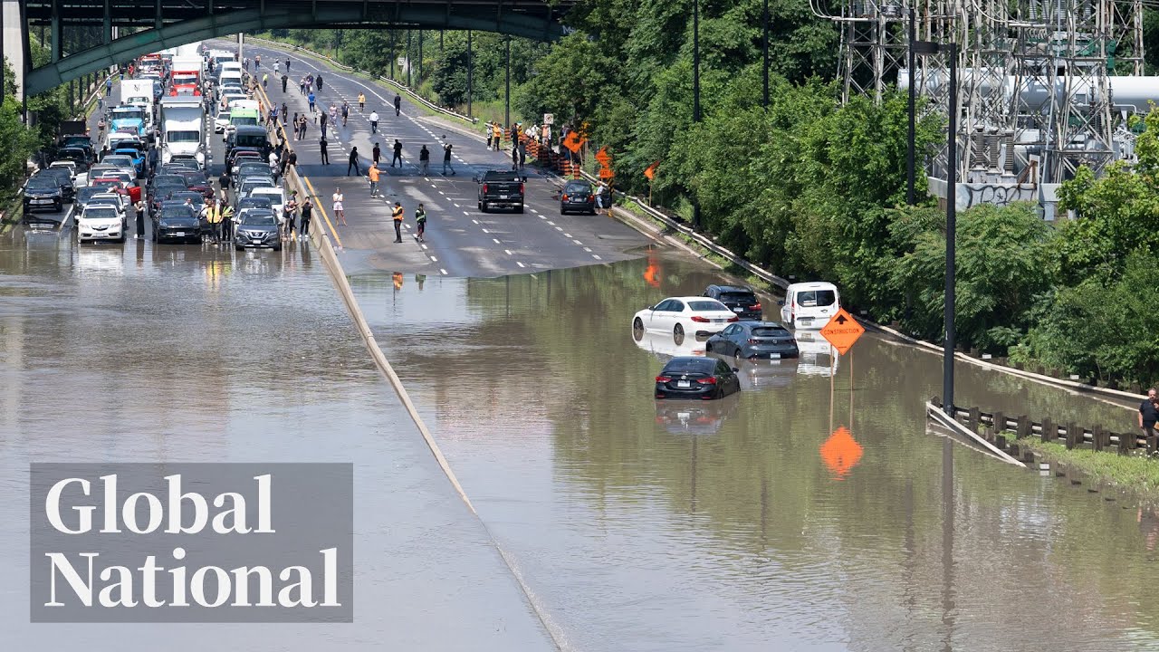Global National: July 16, 2024 | Toronto hit by major flooding, thousands without power