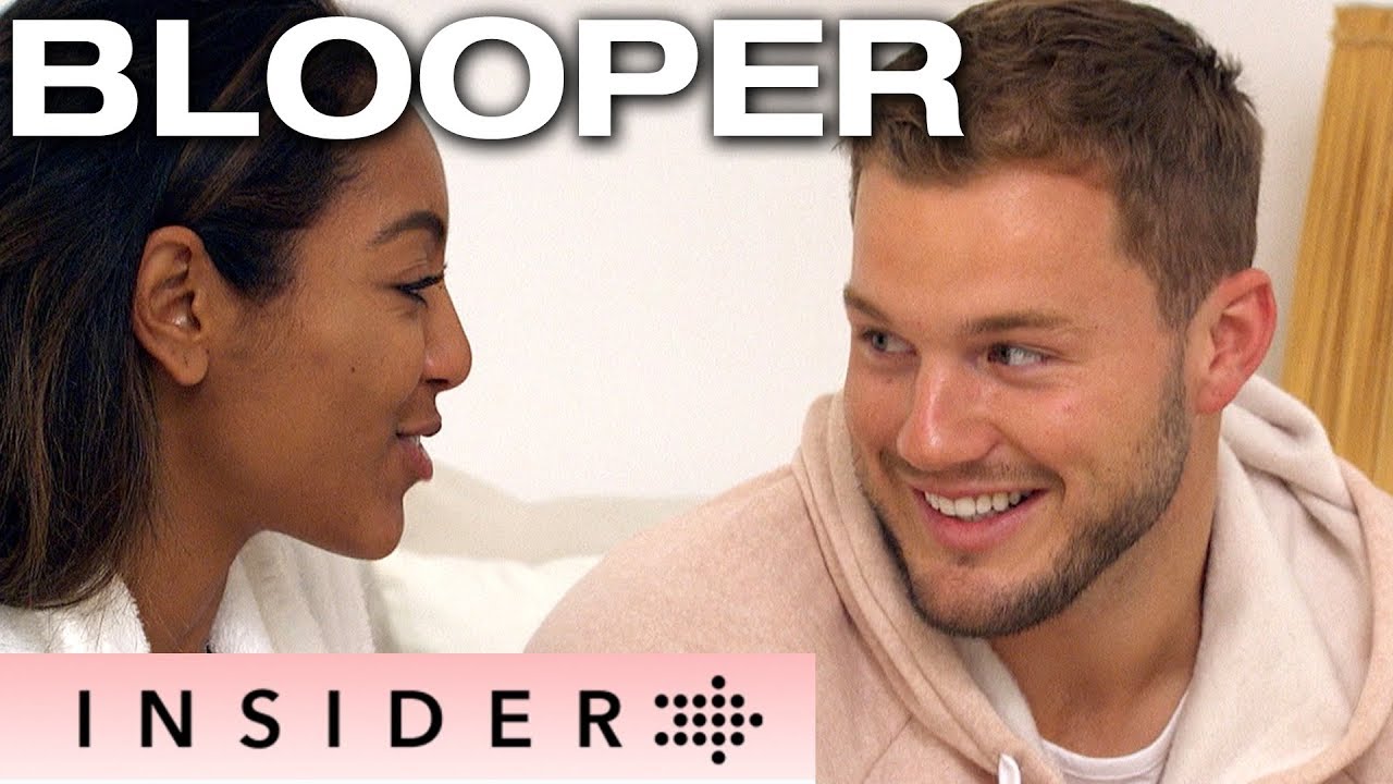 BLOOPER: Colton & Tayshia Try New Food! | The Bachelor Insider